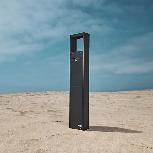 Cendrier Sur Pied En Acier Galvanisé – Rubbermaid: Capacité 25,4 L, 400 Mm | FRANKEL