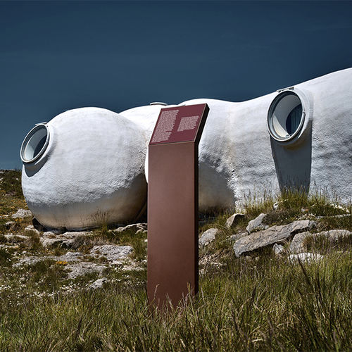Totem signalétique - EUDALD 1 - CYRIA | Mobilier Urbain - publicitaire / de commande / décoratif
