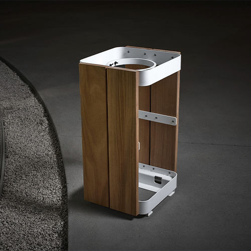Poubelle publique - KAISEKI - CYRIA | Mobilier Urbain - en acier galvanisé / en acier / en acier inoxydable