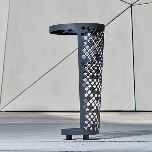 Poubelle publique - ELINIUM - CYRIA | Mobilier Urbain - en acier galvanisé / en acier / en acier inoxydable