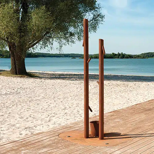Douche de jardin de piscine - MONSIEUR - CYRIA | Mobilier Urbain - pour pied / classique / multifonction