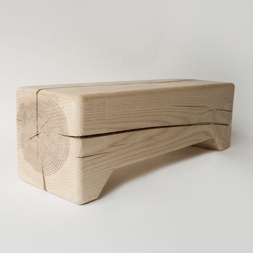 Banc contemporain - TRUNK - Kalon Studio - en bois / pour enfant