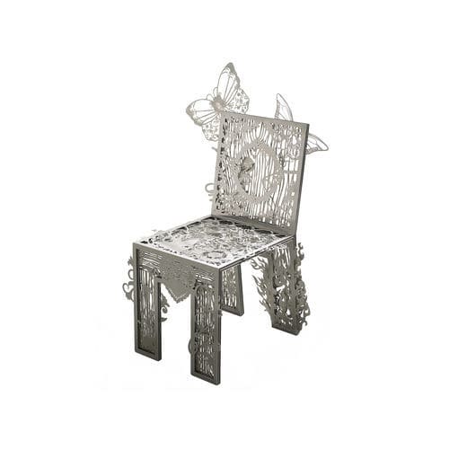 Chaise contemporaine - Droog - d'intérieur / bois / tapissée