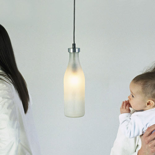 Suspension - MILK BOTTLE - Droog - en verre / contemporaine / d'intérieur