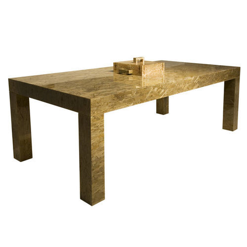 Table contemporaine - TOOL INLAYS - Droog - en bois / avec piètement en bois / rectangulaire