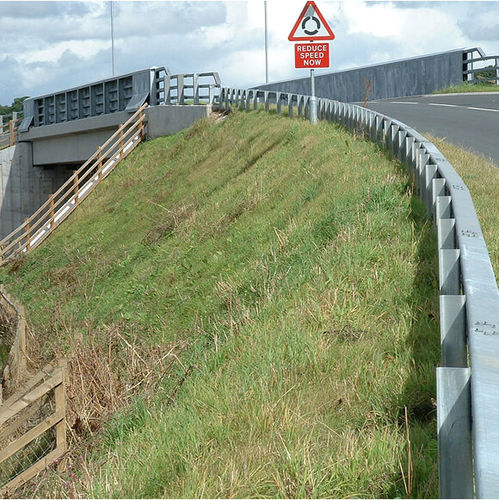 Mur de soutènement en pierre naturelle - TENSARTECH® NATURALGREEN™ - Tensar International - en sol renforcé / pour construction de pont / routier