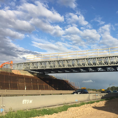Géogrille de renfort - TENSARTECH®TR2 - Tensar International - pour mur de soutènement / pour construction de pont / à joint