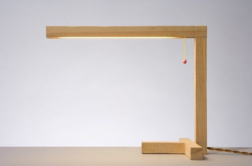 Lampe de bureau - 1 X 1  - studiomama - en bois / design original / d'intérieur