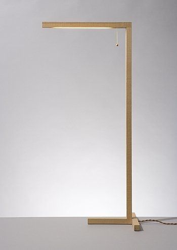 Lampe sur pied - 1 X 1  - studiomama - en bois / contemporaine / d'intérieur