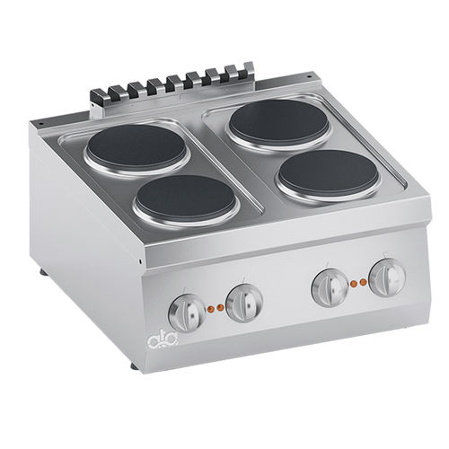 Table de cuisson électrique - K6ECU10TT - ATA - professionnelle / 4 foyers / à poser