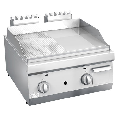 Plaque de cuisson électrique - K6GFR10TT - ATA - à gaz / professionnelle / avec gril panini