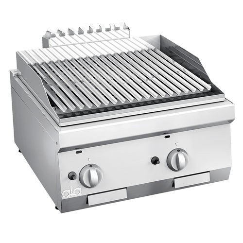 Gril à gaz - K6GPL10TT - ATA - sur plan / professionnel / en acier inox