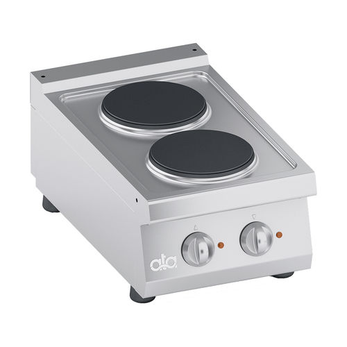 Table de cuisson électrique - K7ECU05TT - ATA - professionnelle / 2 foyers / à poser