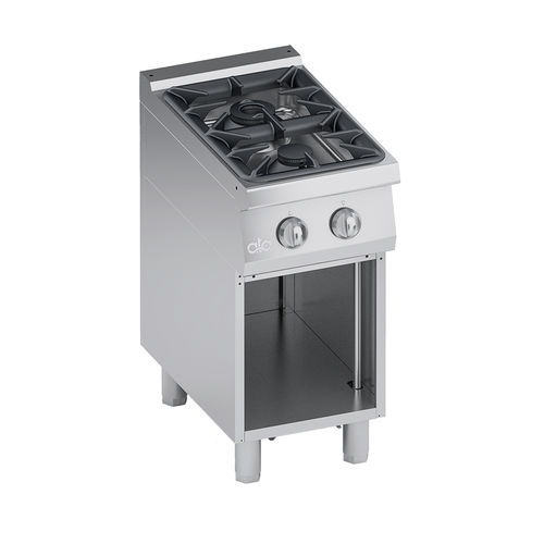 Cuisinière à gaz - K7GCU05VV - ATA - 2 foyers / 1 four / en fonte