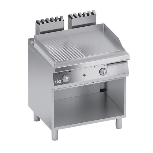 Plaque de cuisson électrique - C2GFR10VV - ATA - à gaz / professionnelle / avec gril panini