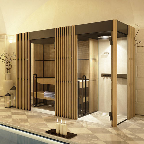 Sauna finlandais - SHADE - Starpool - professionnel / en bois / en verre