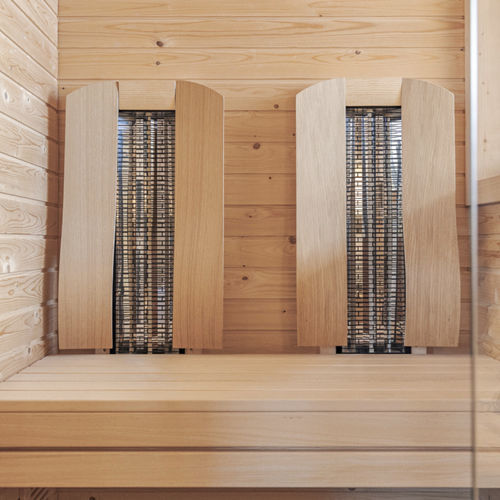 Sauna infrarouge - CLASSIC - Starpool - professionnel / en bois / en verre