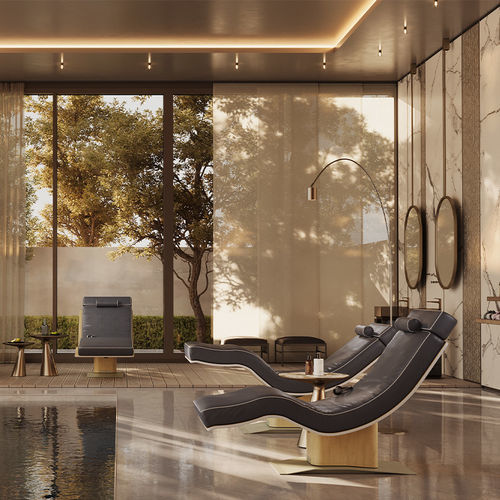Salon de jardin pour espace public - HARMONY - Lemi BEAUTY & SPA - pour hôtel / résidentiel / tapissé