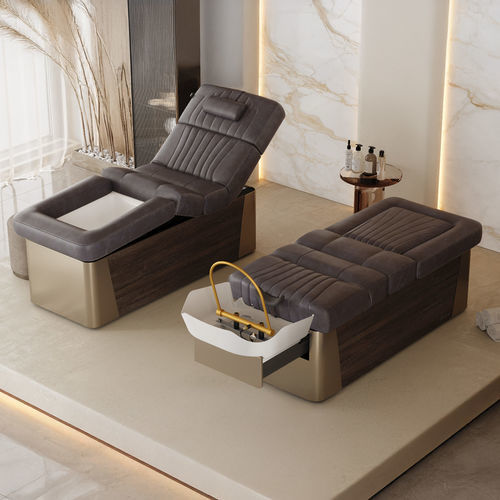 Fauteuil spa pédicure en cuir - VENICE HEAD SPA - Lemi BEAUTY & SPA - électrique / avec tiroir / ergonomique
