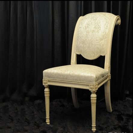 Chaise de style Directoire - BELLANGER - Balcaen - en bois / tapissée / résidentielle