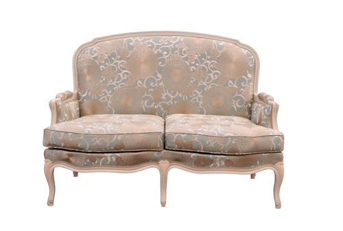 Canapé de style Louis XV - NOGARET  - Balcaen - en tissu / multicolore / 3 places