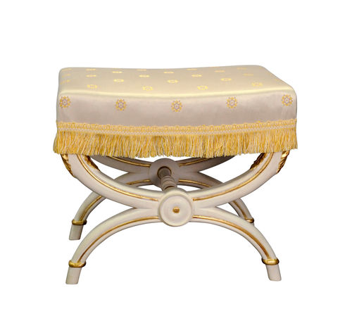 Tabouret de style - BERNE - Balcaen - en bois / tapissé