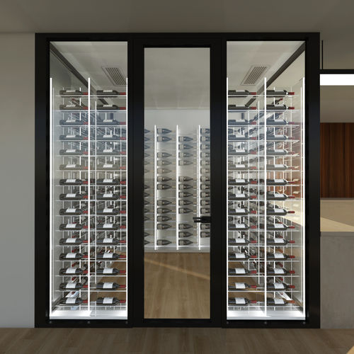 Range-bouteille en Plexiglas® - ESIGO 18 WHC4 - ESIGO - mural / pour hôtel / sur mesure