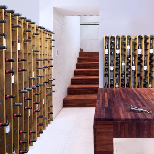 Range-bouteille en bois - ESIGO 14 COLLECTION - ESIGO - en acier / mural / professionnel