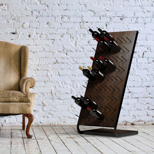 Range-bouteille en bois - ESIGO 4 TECH - ESIGO - au sol / sur mesure / Fabriqué en Italie