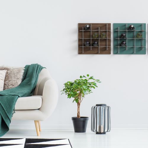 Range-bouteille en bois - ESIGO PICTA - ESIGO - en métal / mural / sur mesure