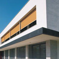 Tissu pour rideaux plissés - REFLECT AIR - Sattler AG - pour protection solaire / uni / professionnel