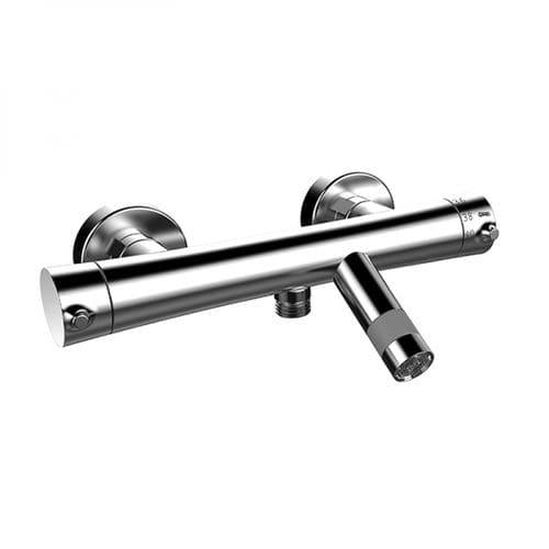 Mélangeur de douche - 47230470 - GRB MIXERS - mural / thermostatique / en métal chromé