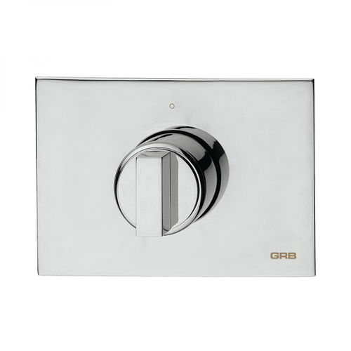 Mitigeur de douche - 135800 - GRB MIXERS - à encastrer / en métal chromé / 1 trou