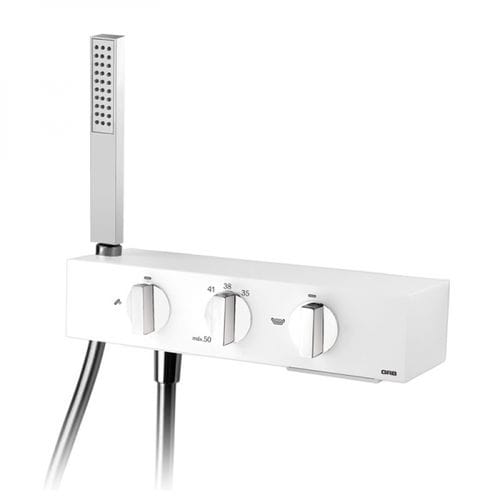 Mitigeur de douche - 60220600 - GRB MIXERS - mural / thermostatique / en métal chromé