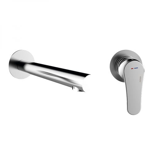 Mitigeur de vasque - 35534350 - GRB MIXERS - à encastrer / en métal chromé / 2 trous