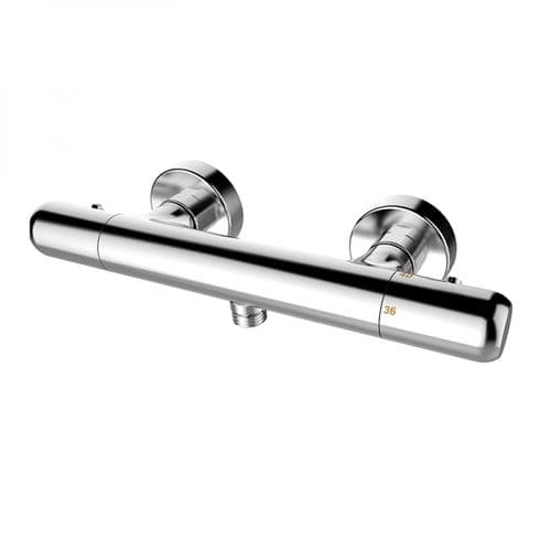 Mélangeur de douche - 35315350 - GRB MIXERS - mural / thermostatique / en métal chromé