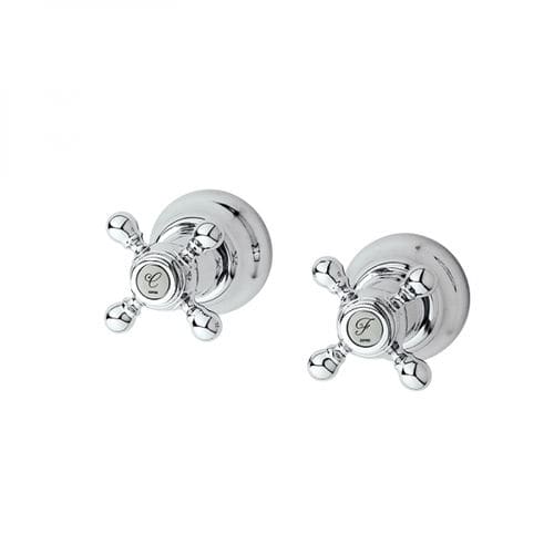 Robinet d'arrêt de douche - 240299 - GRB MIXERS - mural / en métal chromé / de salle de bain