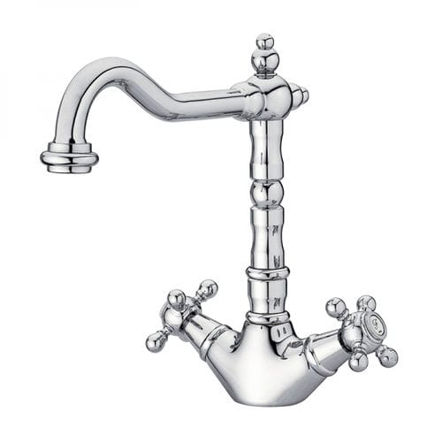 Mélangeur de vasque - 211799/213190 - GRB MIXERS - à poser / en métal chromé / de salle de bain