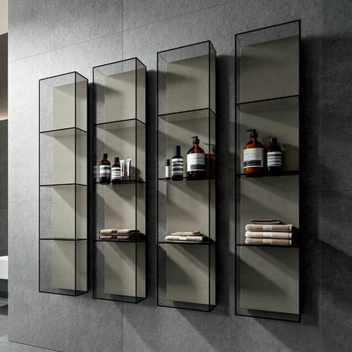Meuble colonne de salle de bain - CRIO - Agorà Group - contemporain