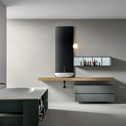 Meuble de salle de bain contemporain - NIKE - Agorà Group - résidentiel / en bois / laqué