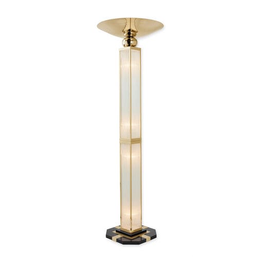 Lampe sur pied - GRENOBLE GOLD - Art Deco Schneider - en verre / Art Déco / d'intérieur