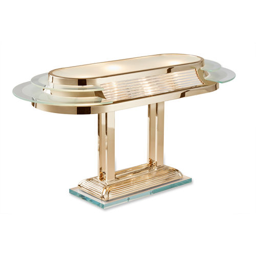 Lampe de table - NIZZA I GOLD - Art Deco Schneider - en laiton poli / classique / d'intérieur