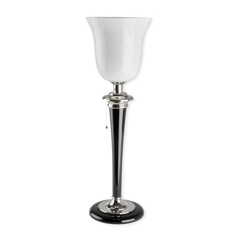 Lampe de table - MAZDA ART. 07 - Art Deco Schneider - en verre / en bois laqué / Art Déco