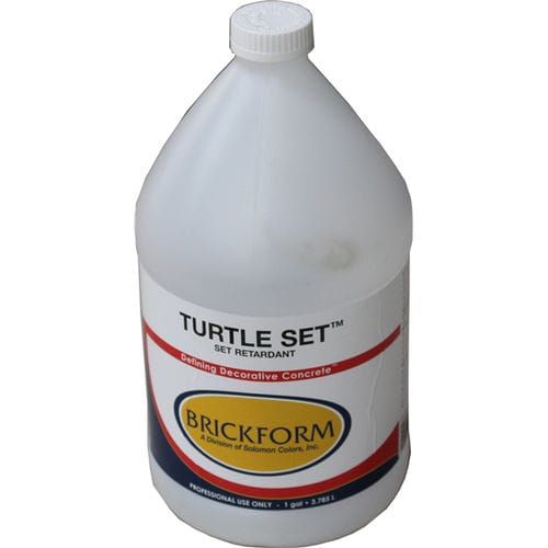 Adjuvant retardateur - BRICKFORM : TURTLE SET - Solomon Colors - pour béton