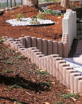 Palissade de jardin - Kronimus AG Betonsteinwerke - en béton / contemporaine