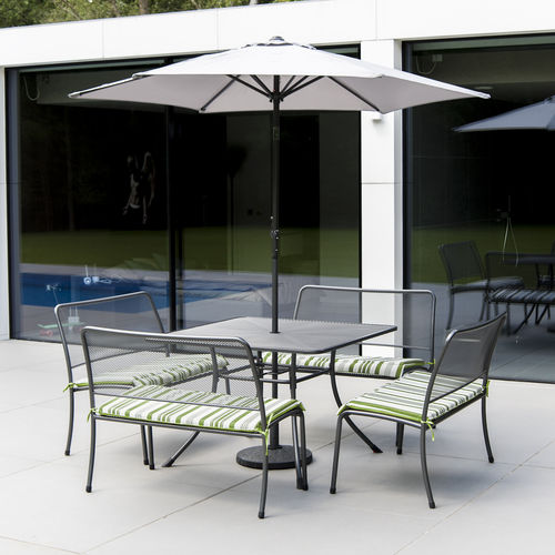 Parasol rond - PORTOFINO - Alexander Rose - orientable / en acier doux