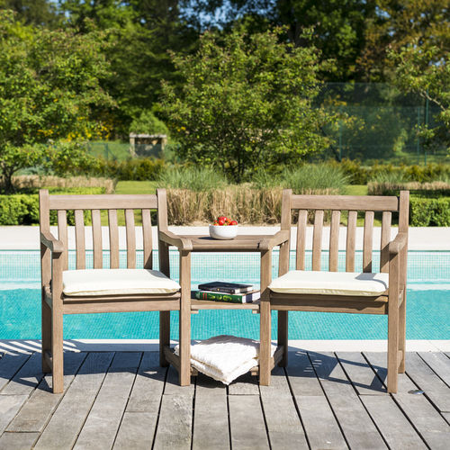 Ensemble table et chaises contemporain - SHERWOOD - Alexander Rose - de jardin / pour plage de piscine / en acacia