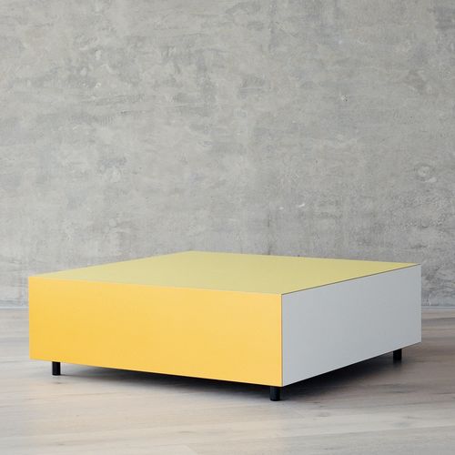Table basse contemporaine - BLOC - Established and sons - en contreplaqué / en bouleau / en HPL
