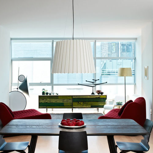 Suspension - TANK - Established and sons - en aluminium / en tissu / contemporaine