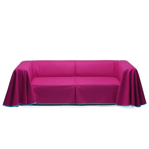 Canapé contemporain - CAPE - Established and sons - en tissu / orange / rose